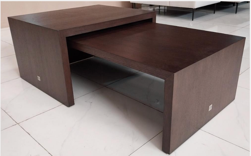 Japanese Nesting Coffee Table Walnut