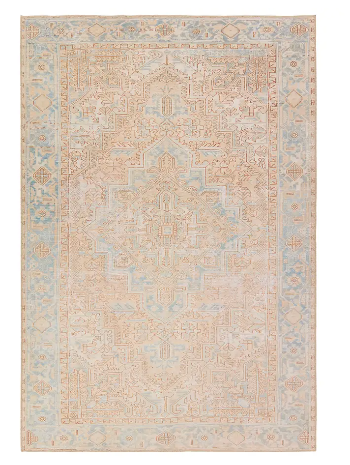 Light Brown Light Blue GAR04 4x6