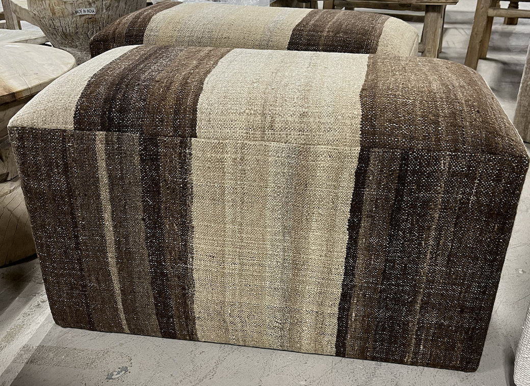 Small Camel Hair Bench