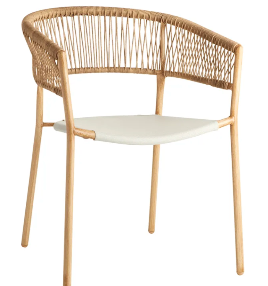 Crosby Outdoor Dining Chair Tan