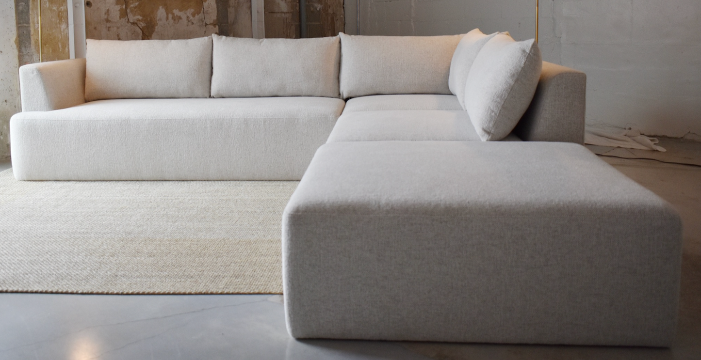 Mara Sectional Sofa 25 - Glacier