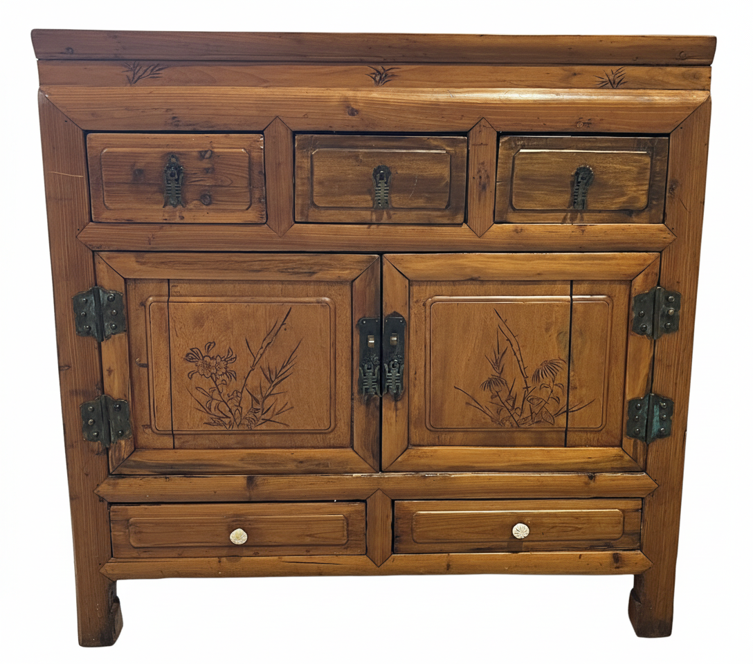 Vintage Asian Cabinet