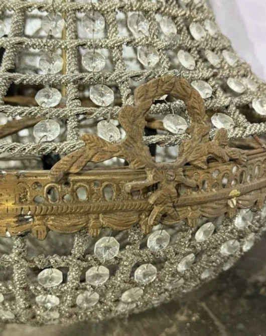 Antique Chrystal Lamp