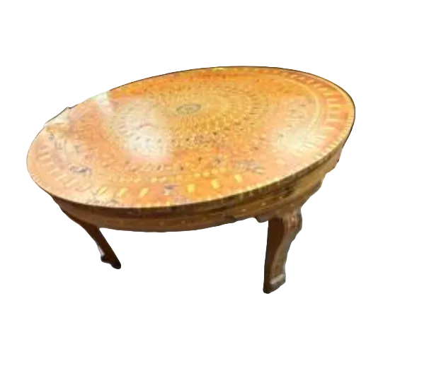 Inlay Round Coffee Table