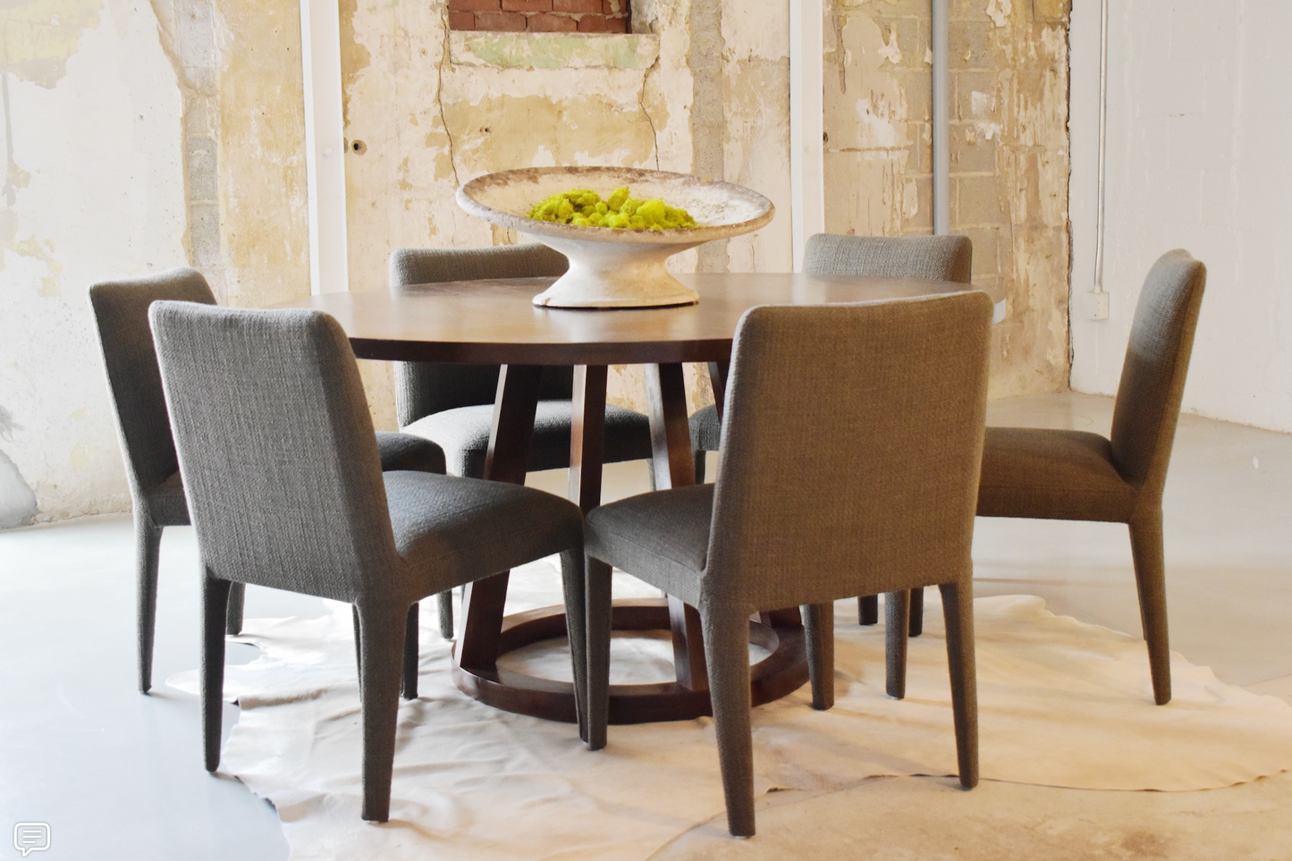 Larry Leg Chair in Espresso