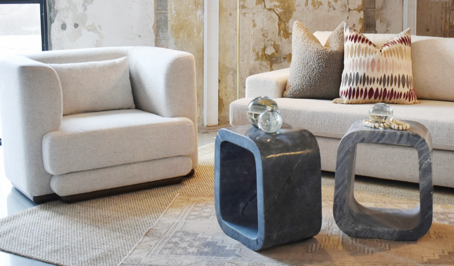 Nayna Armchair 25 - Glacier