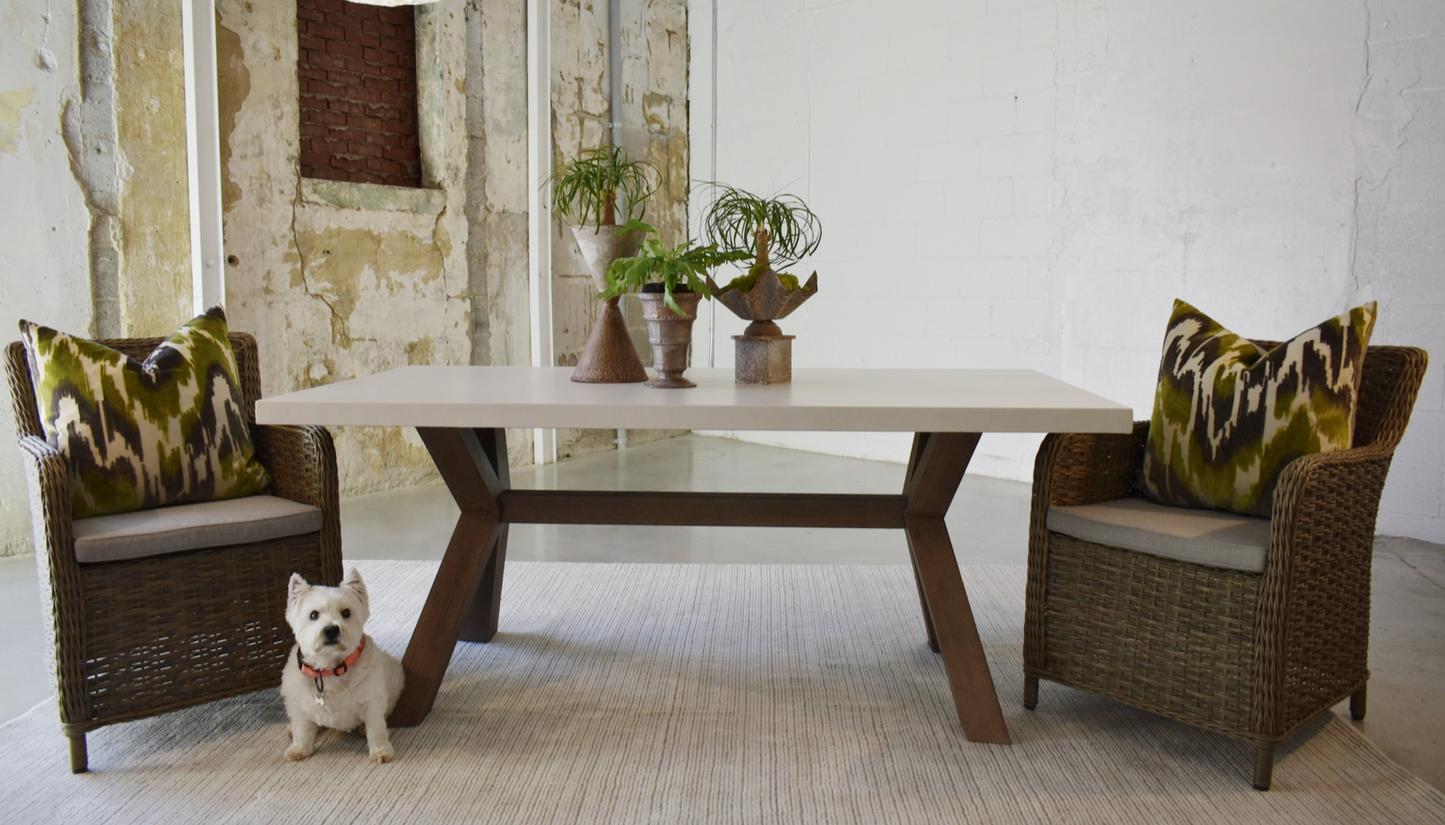 Alexa Outdoor Dining Table Small
