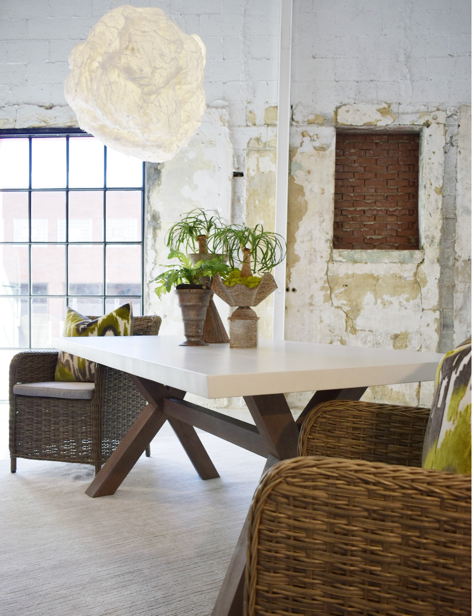 Alexa Outdoor Dining Table Small