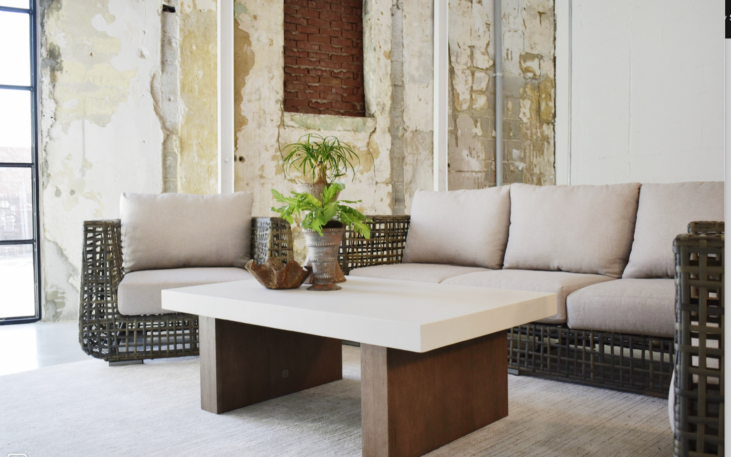 Outdoor Rectangular Coffee Table