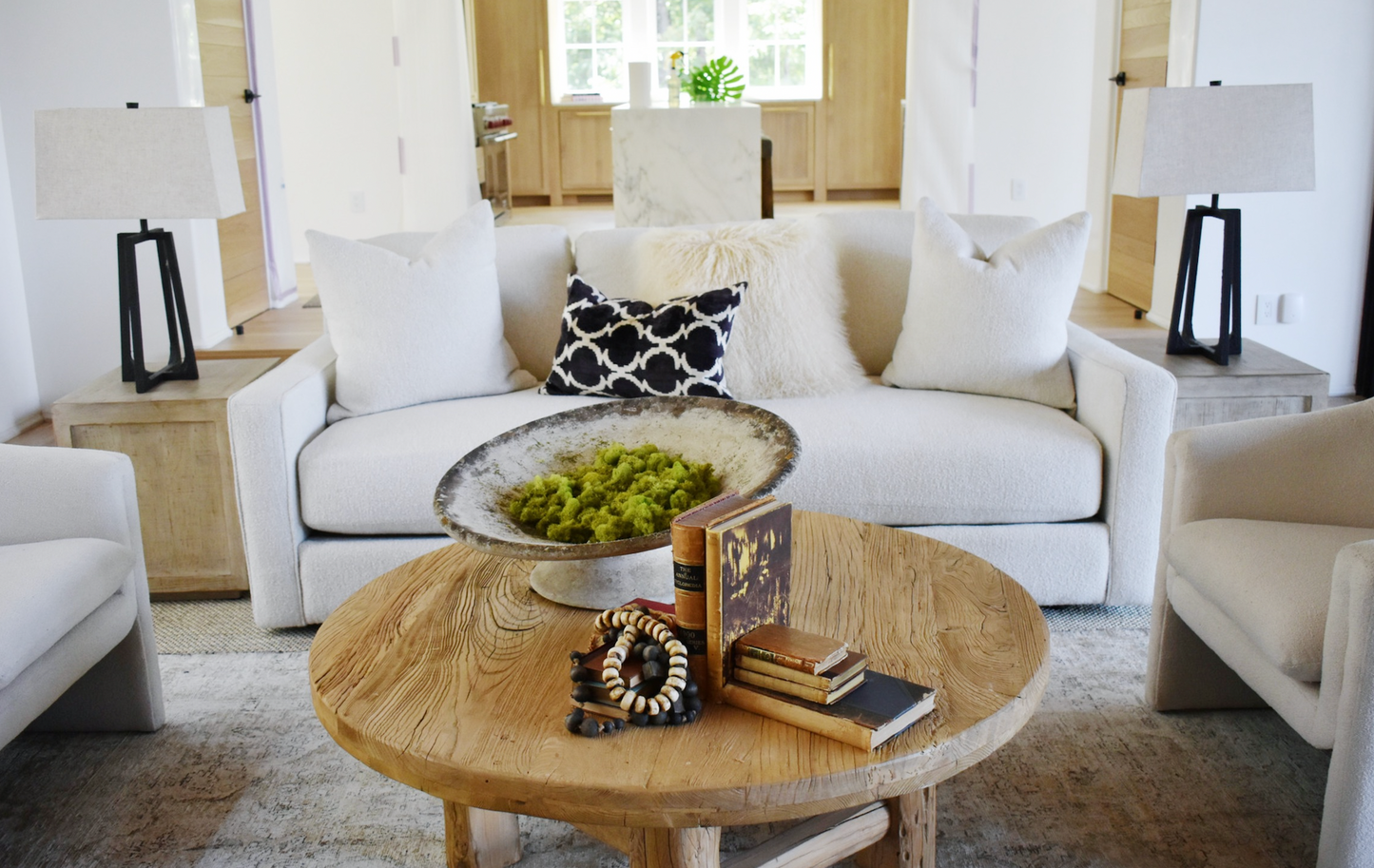 Wooden Round Table