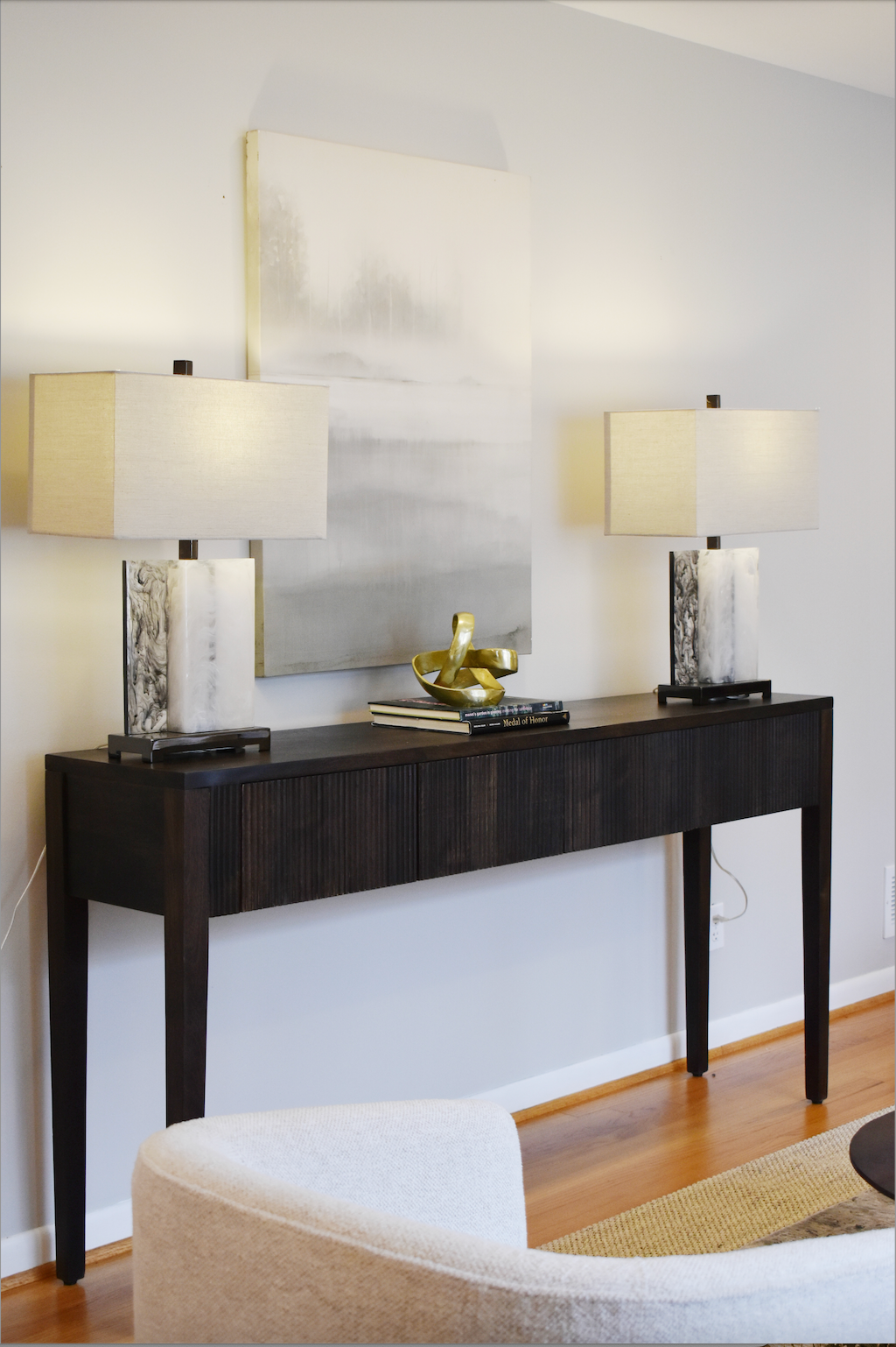 Athens Console Walnut