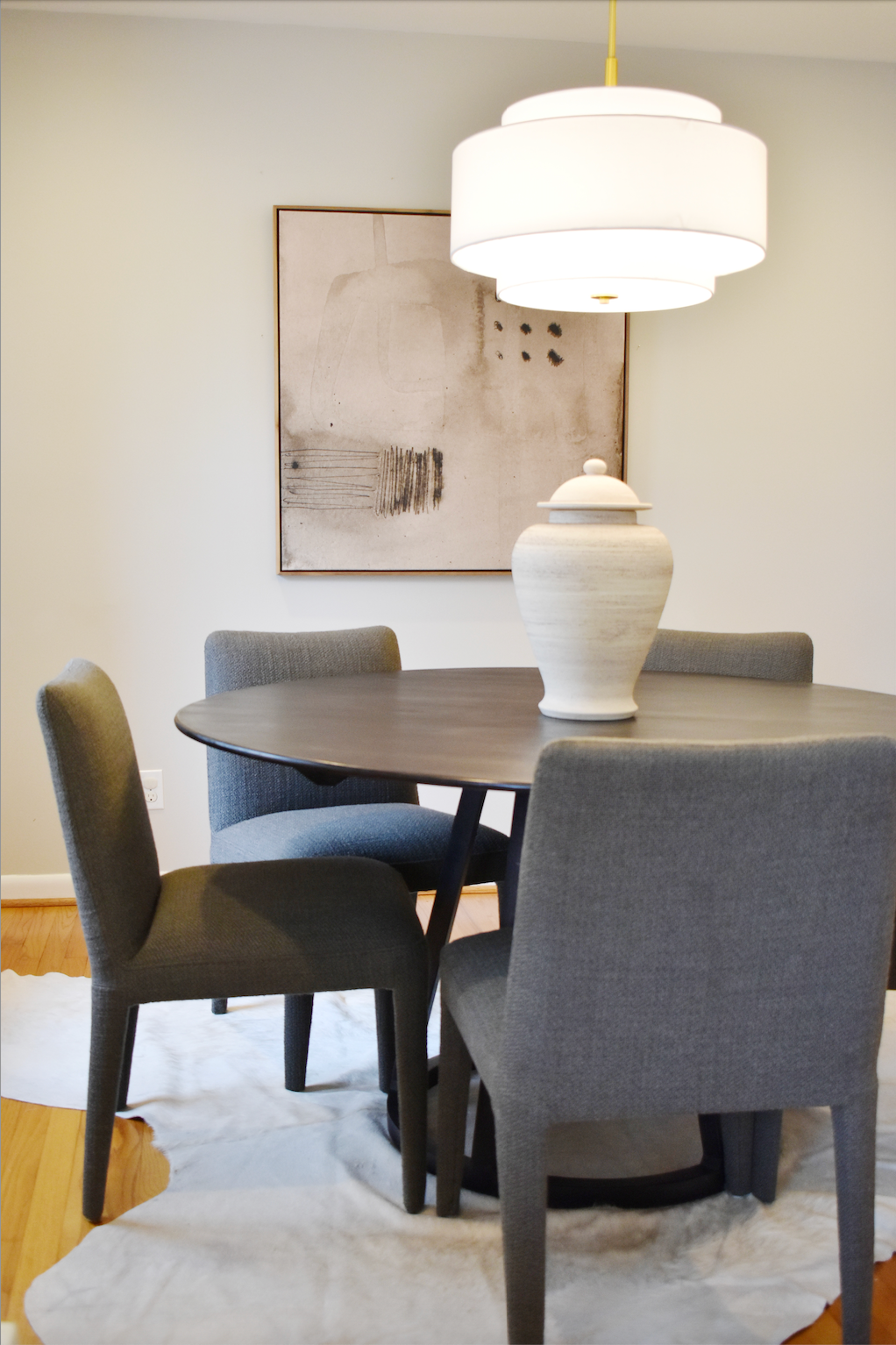 Larry Leg Chair in Espresso