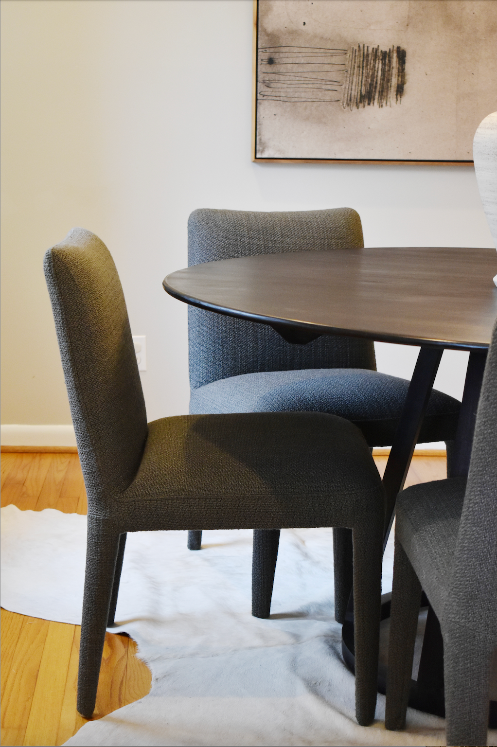 Larry Leg Chair in Espresso