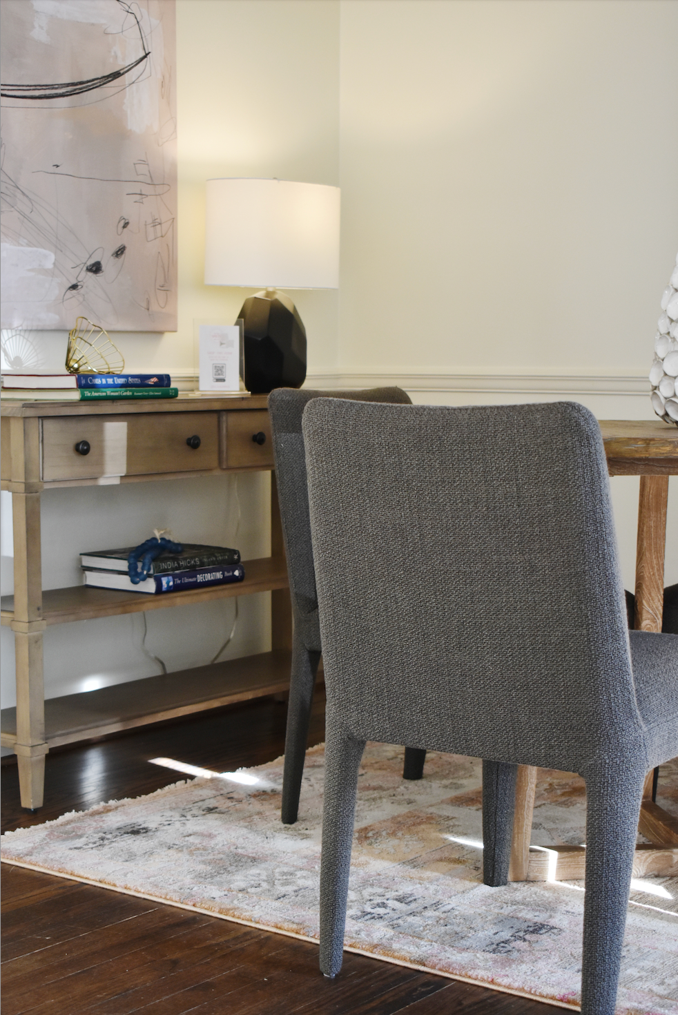 Larry Leg Chair in Espresso