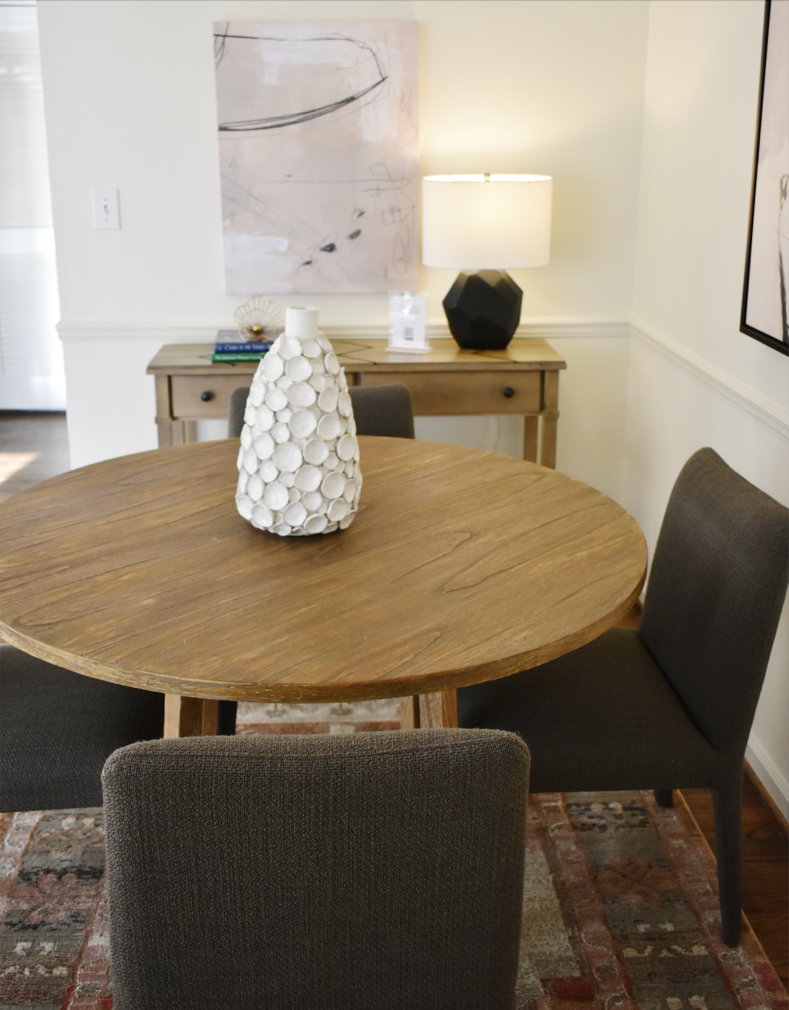 Larry Leg Chair in Espresso