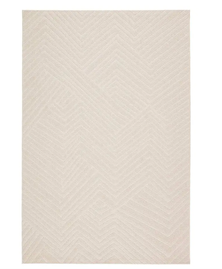 Moonbeam Fresno Linet Outdr 5x8 Rug