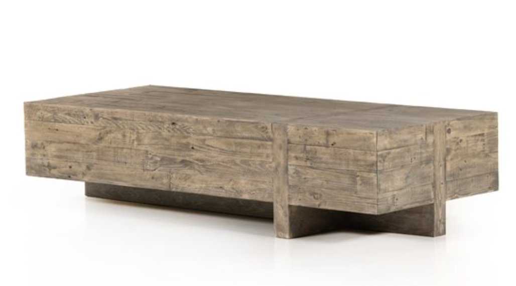 Wynne Coffee Table Weathered Wheat