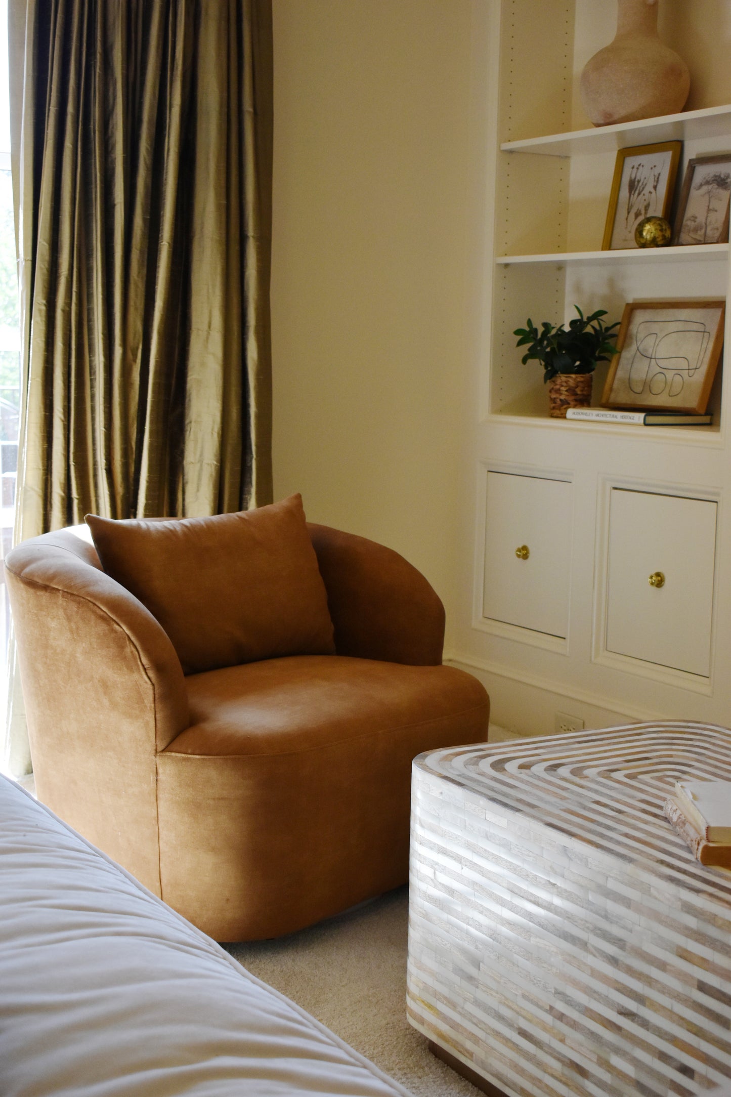 Browne Occasional Chair - Camel