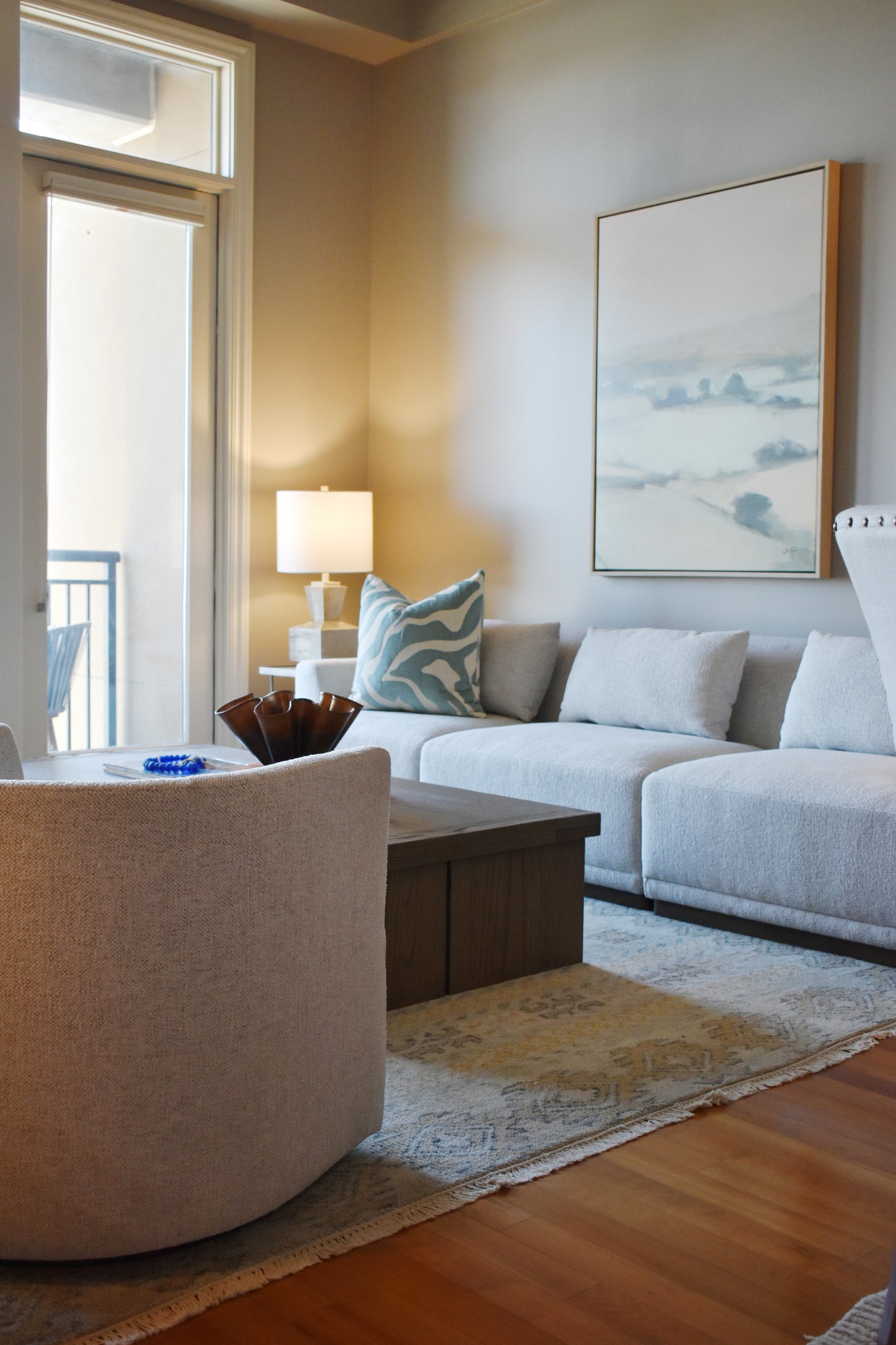 California Modular Sofa in Glacier