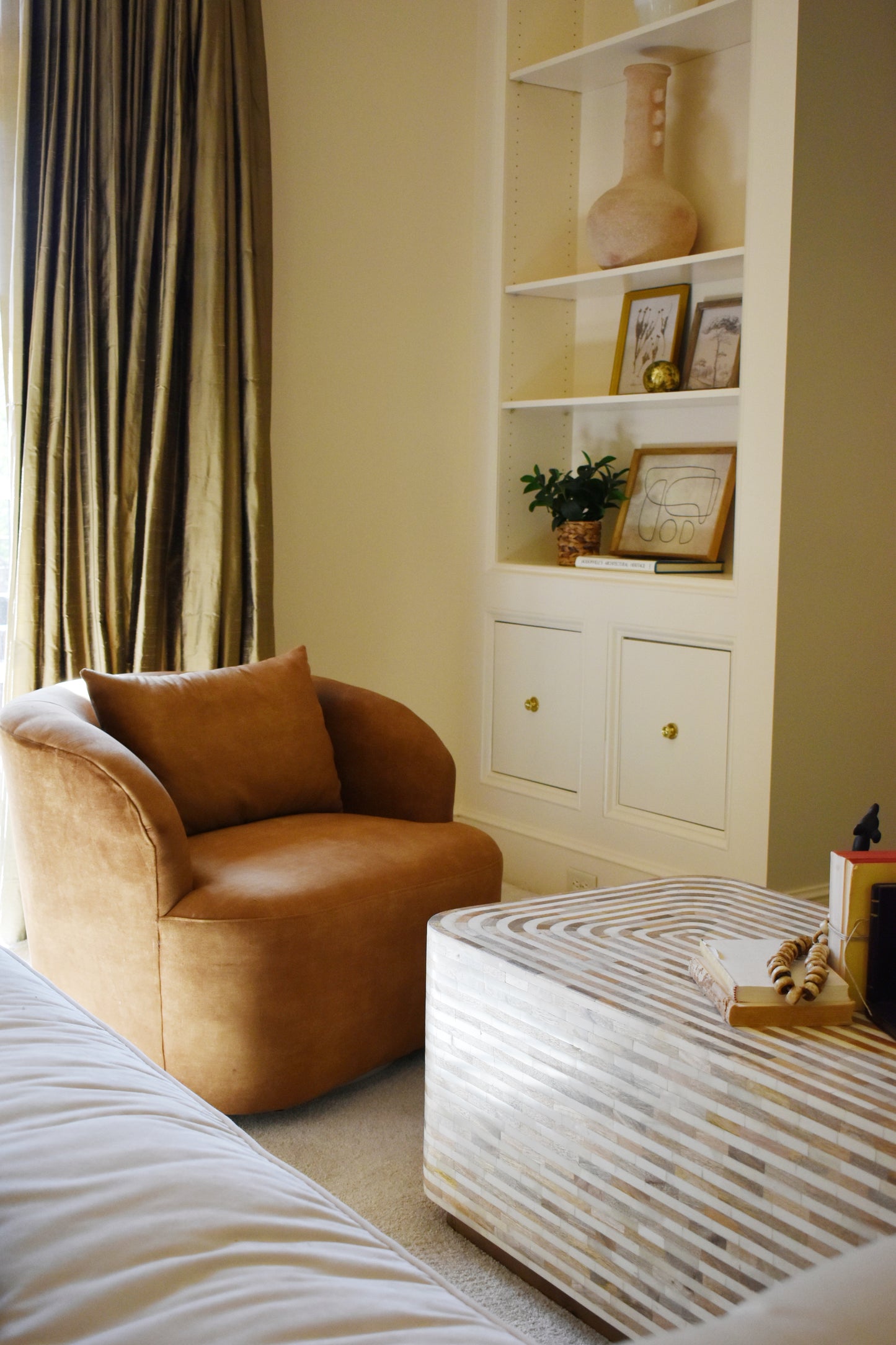Browne Occasional Chair - Camel