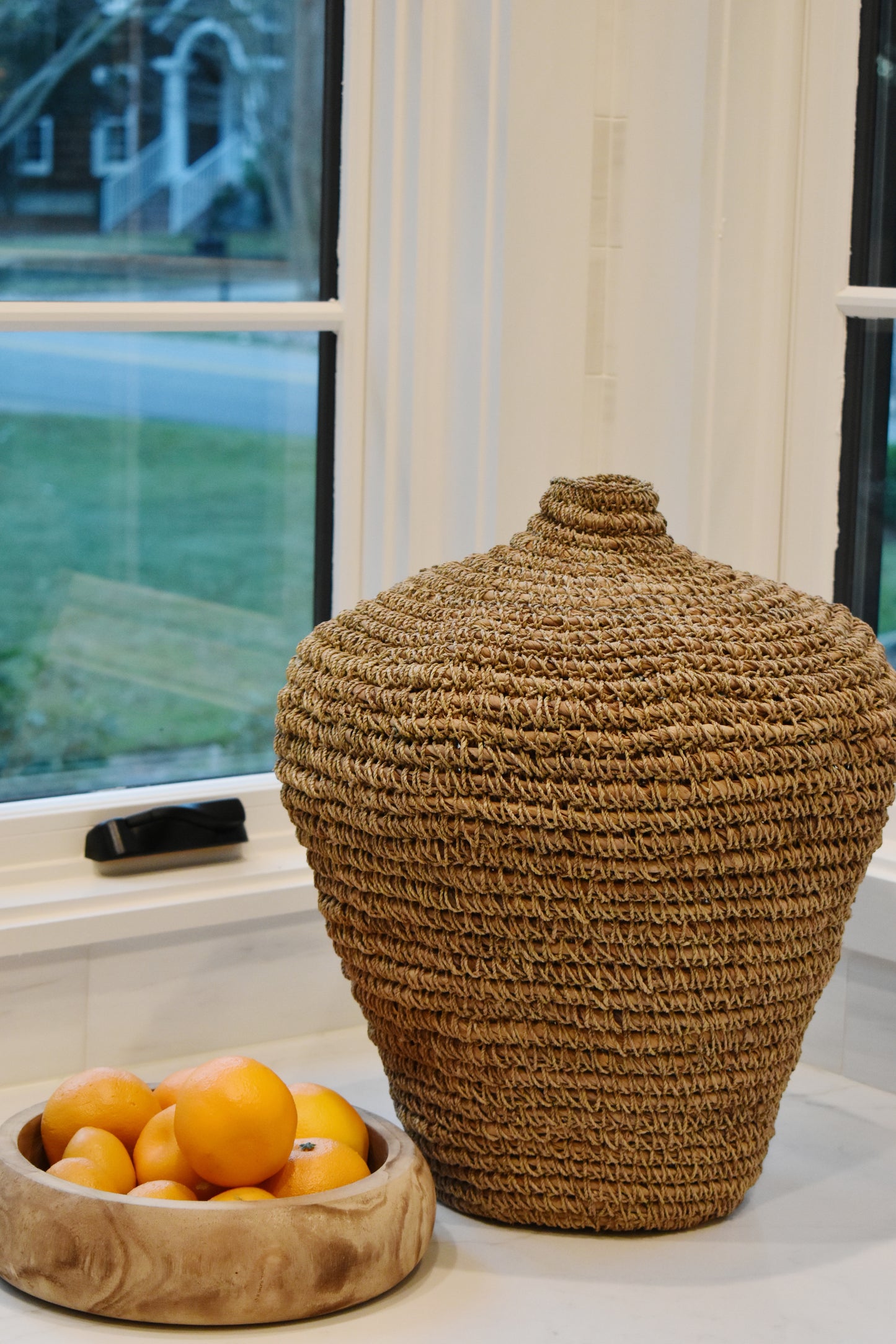 Bodhi Basket-Natural Banana Leaf