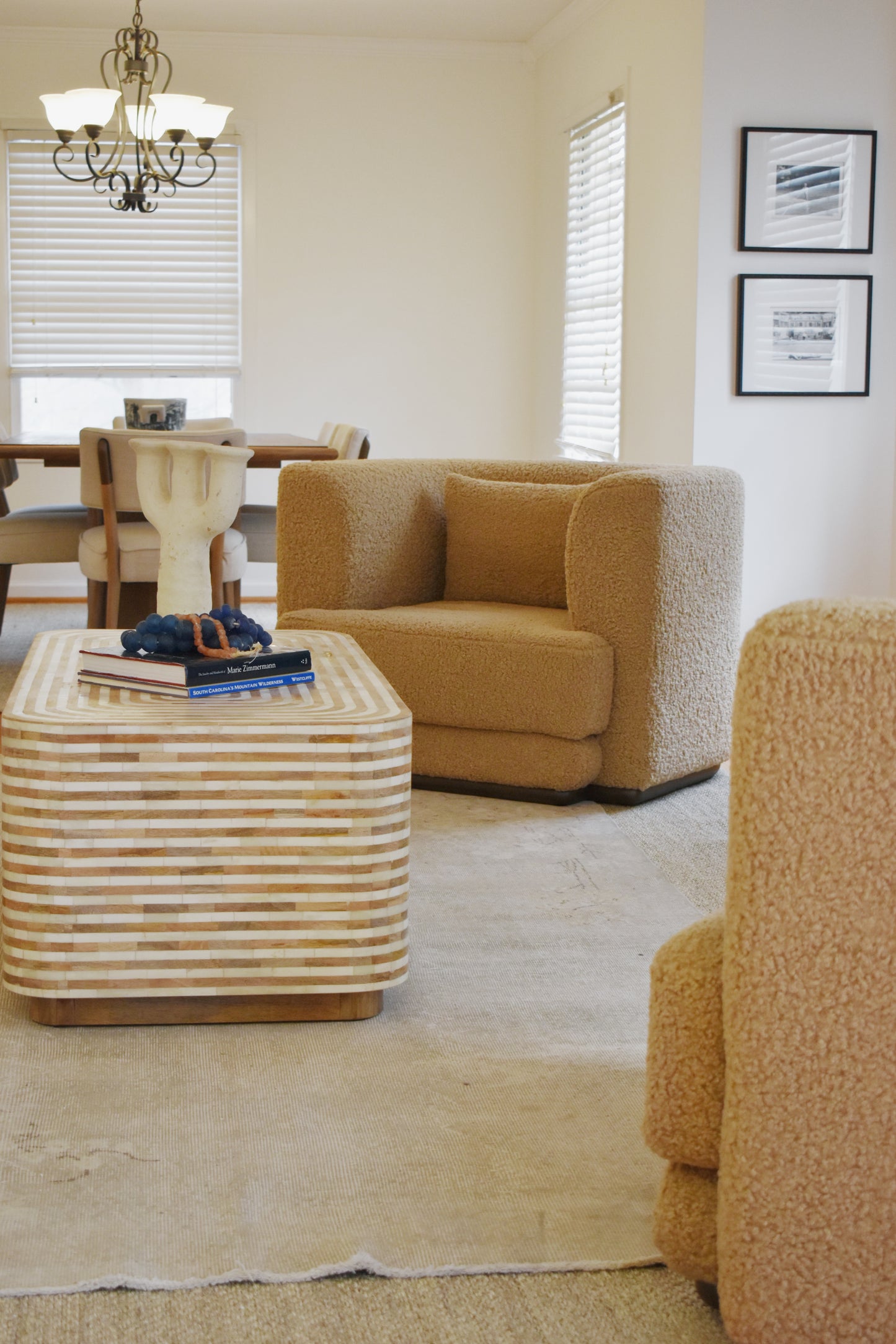 Natural Inlay Coffee Table