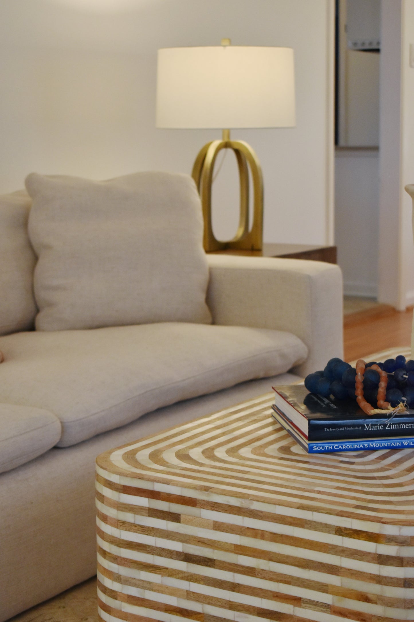 Natural Inlay Coffee Table