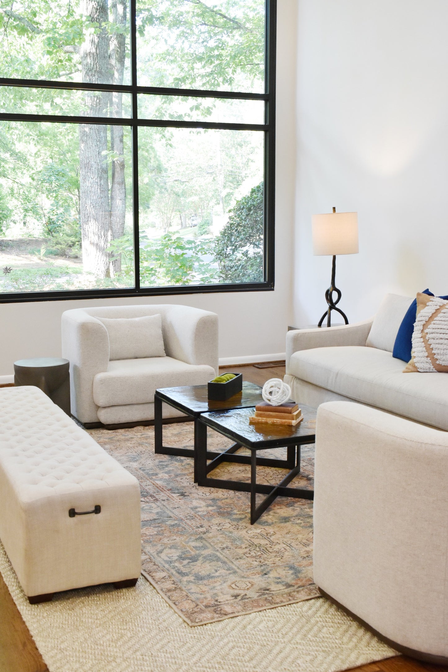 Pierce Tufted Bench