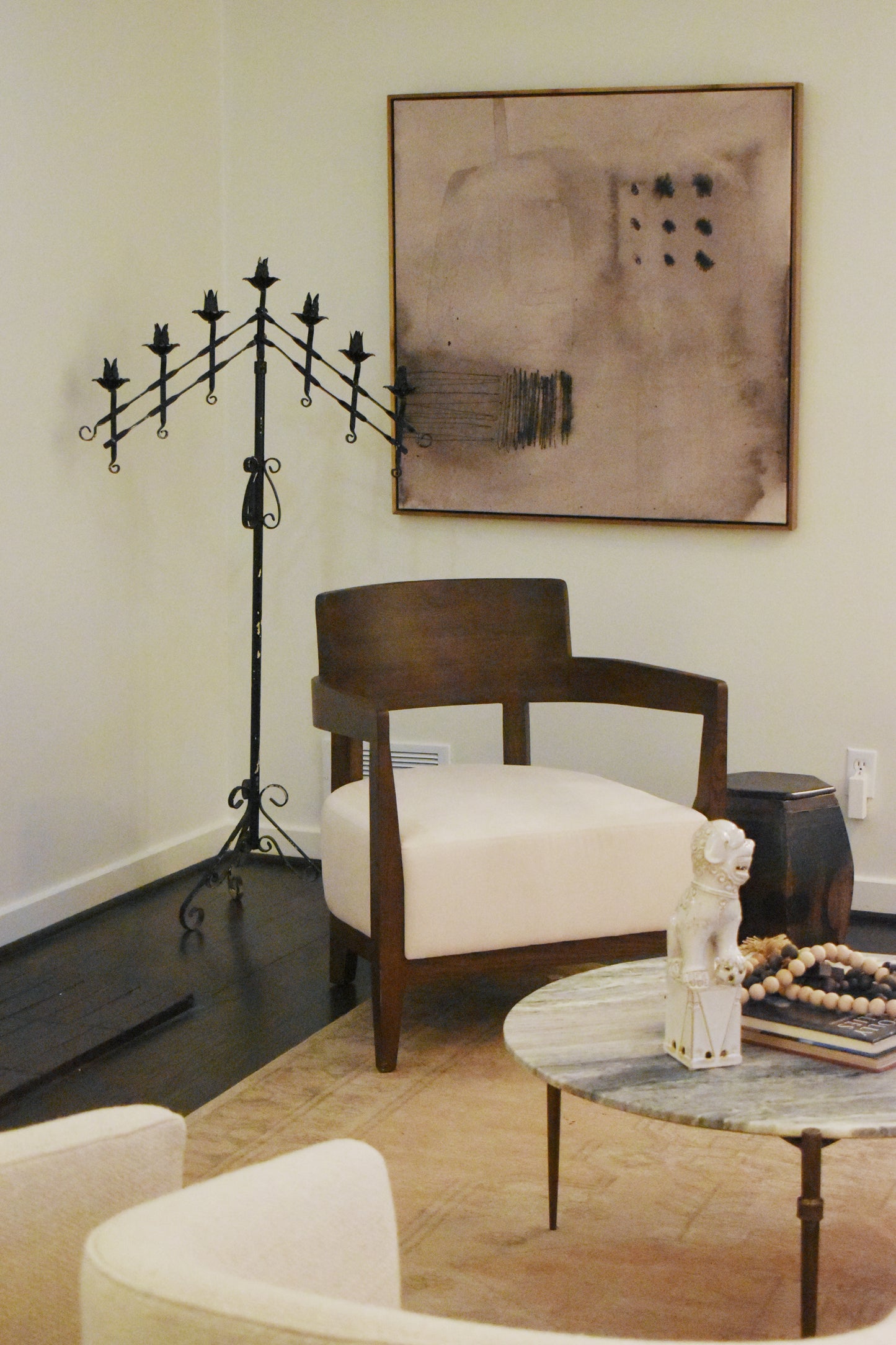Antique Metal Candelabra