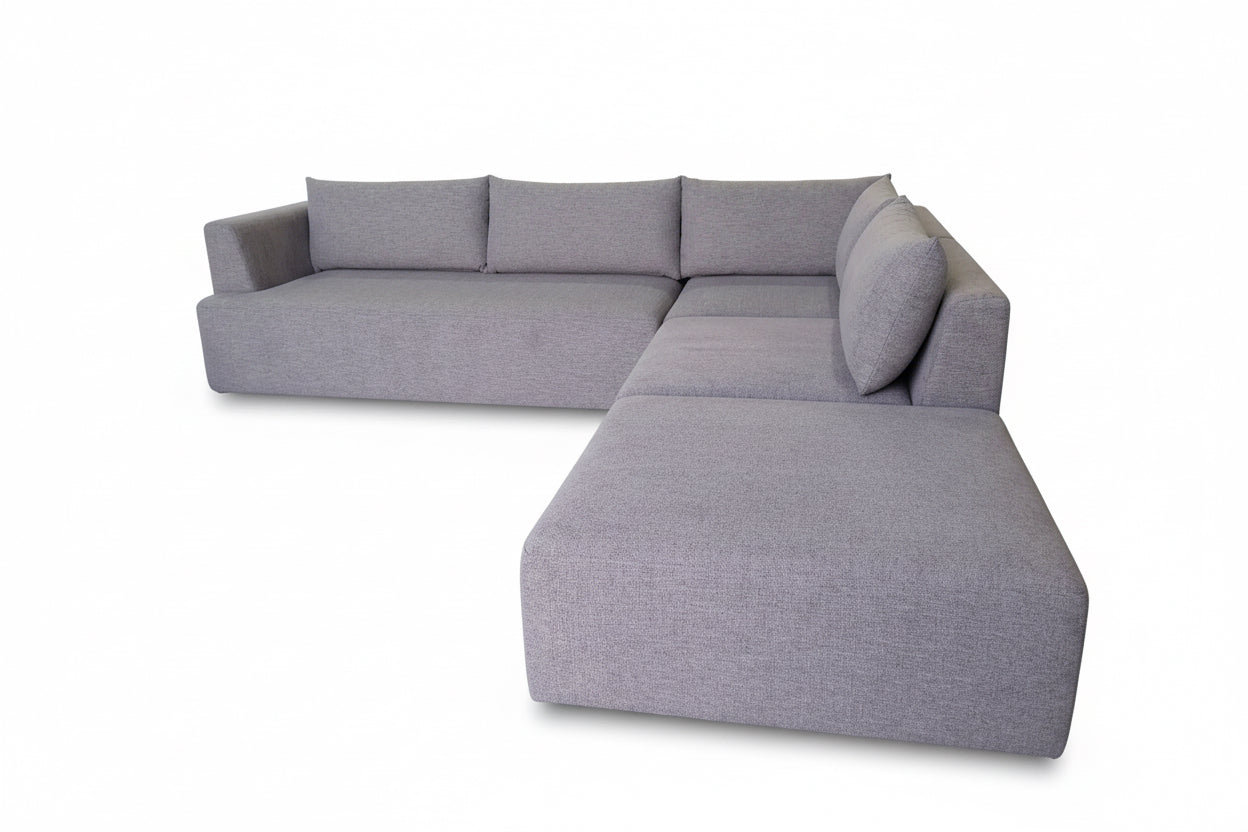 Mara Sectional Sofa 25 - Chocolate