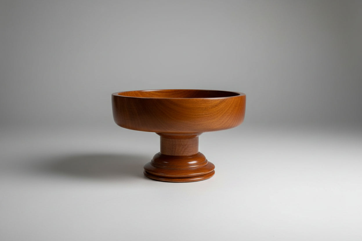 Hand Turned Wooden Bowl in cherry wood