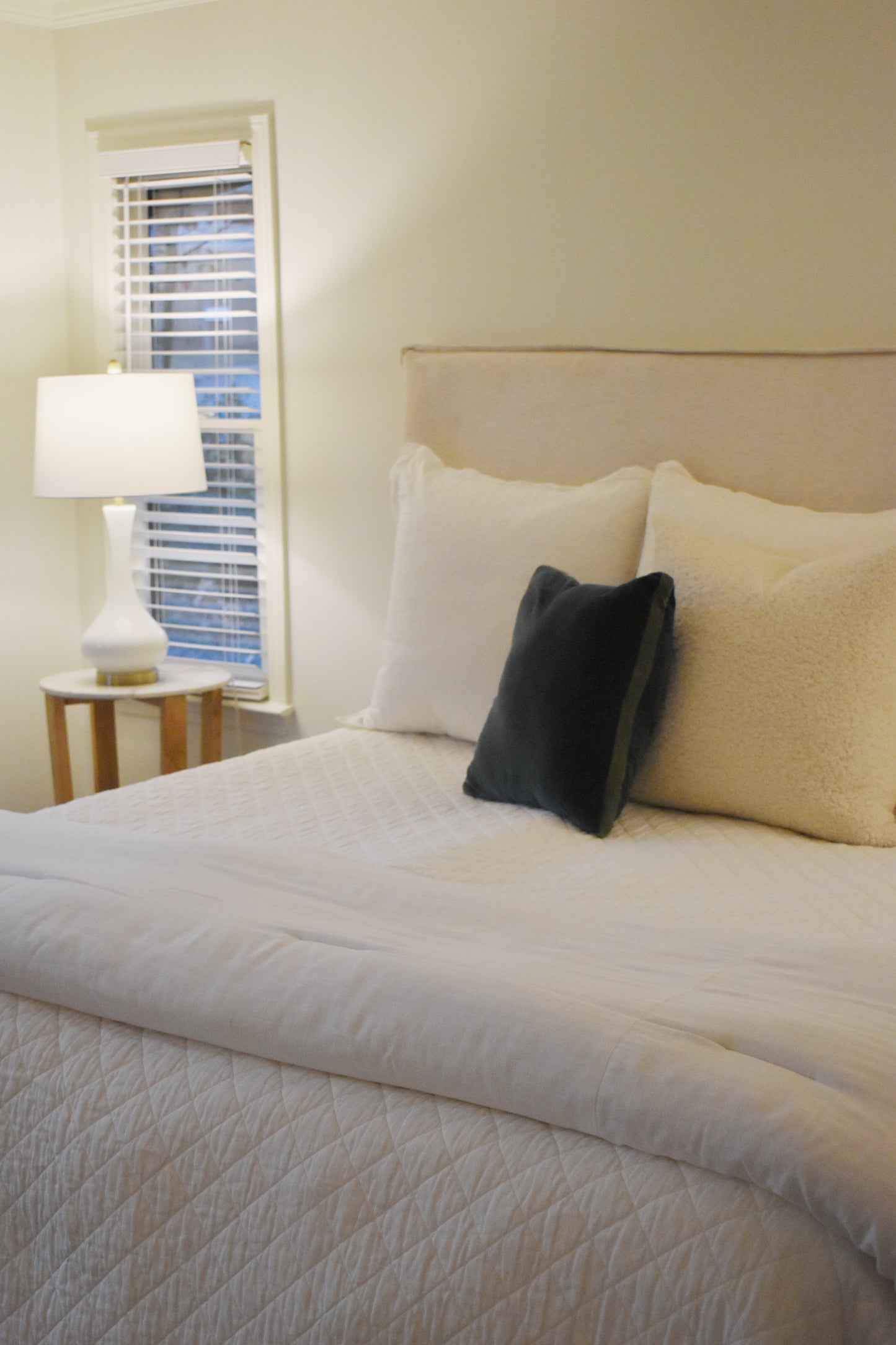 Westbrook King Headboard Nomad Snow