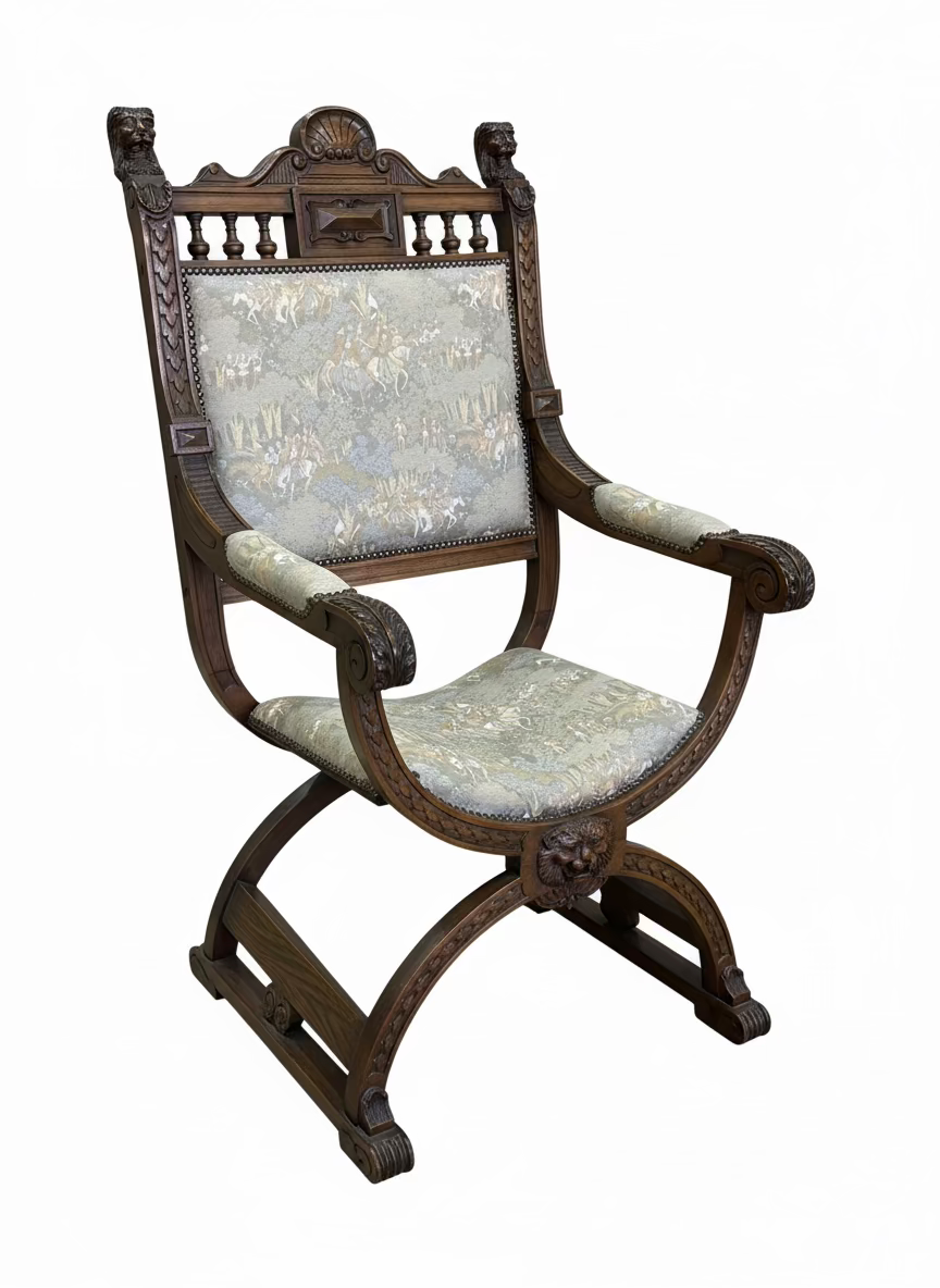 Antique Dagobert Chair