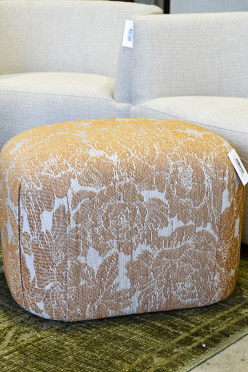 Astor Ottoman - Rosalie Gold