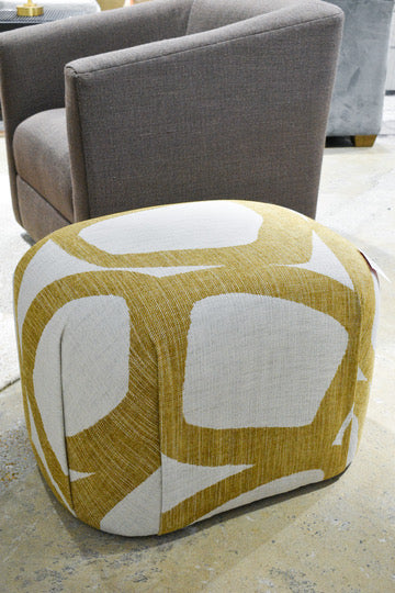 Astor Ottoman - Keegan Gold
