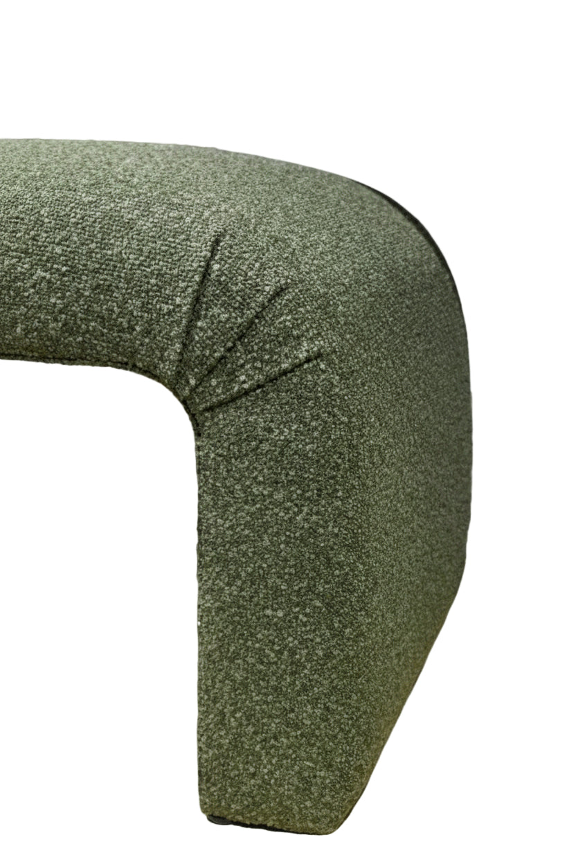 Upholstered Bench, Indus Kelp 26"