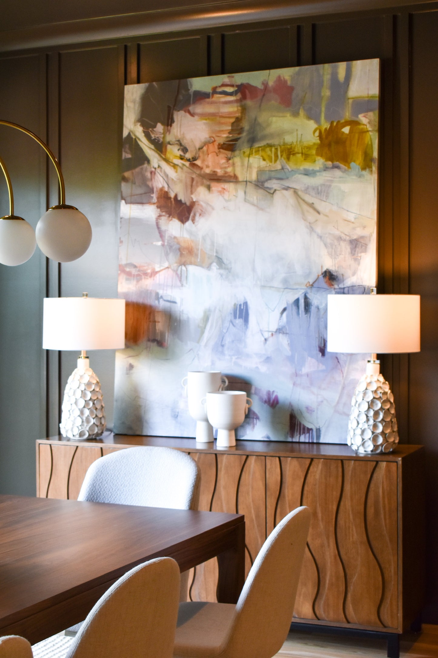Sussex Table Lamp - white
