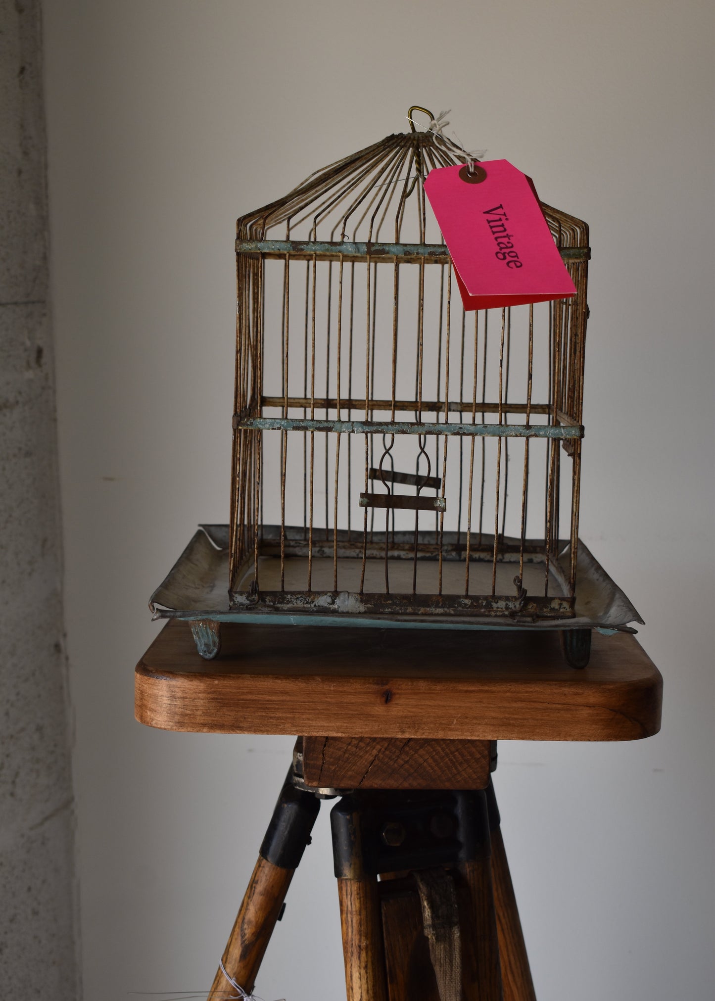 Vintage Bird Cage Tall