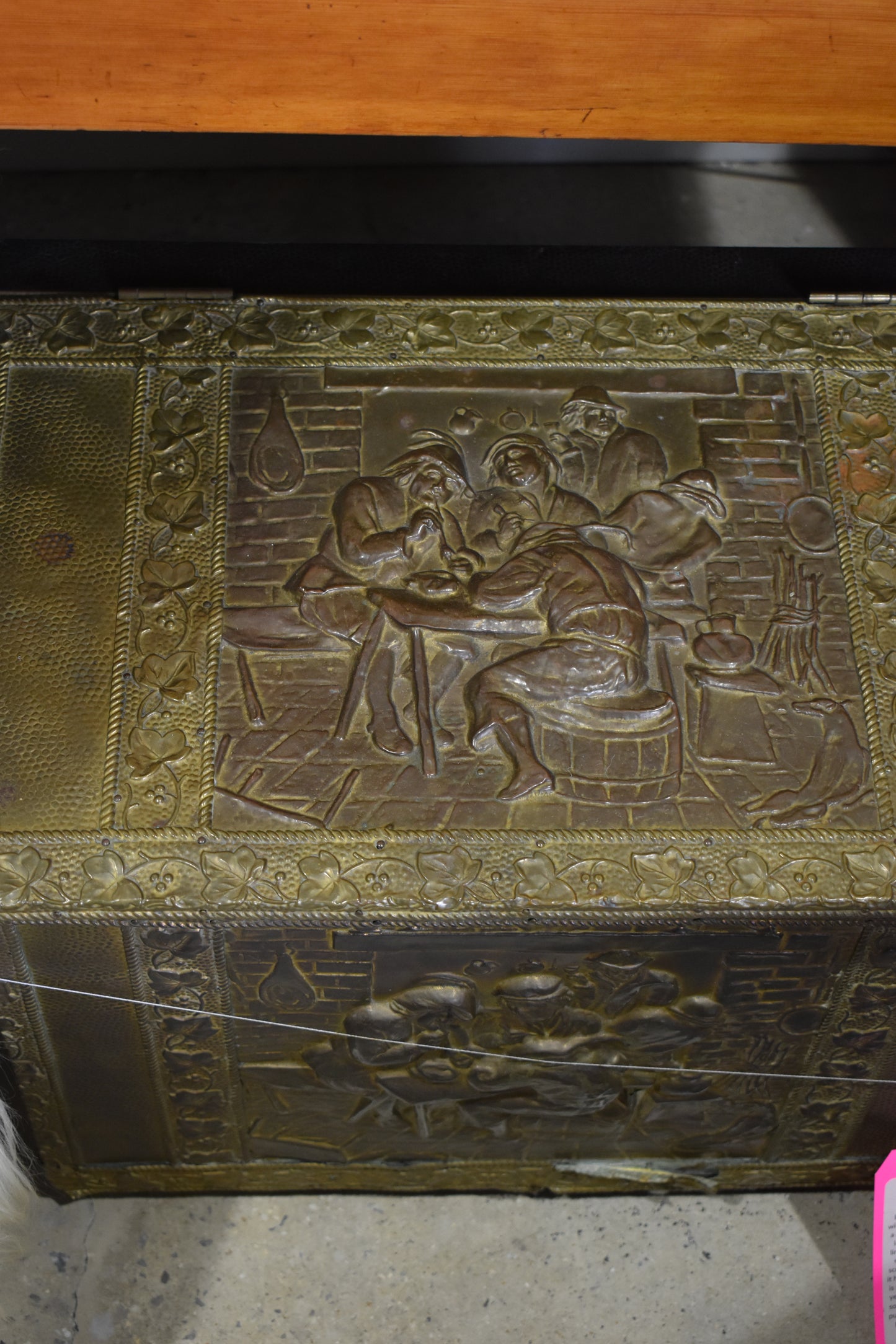 Brass Coal box Antique