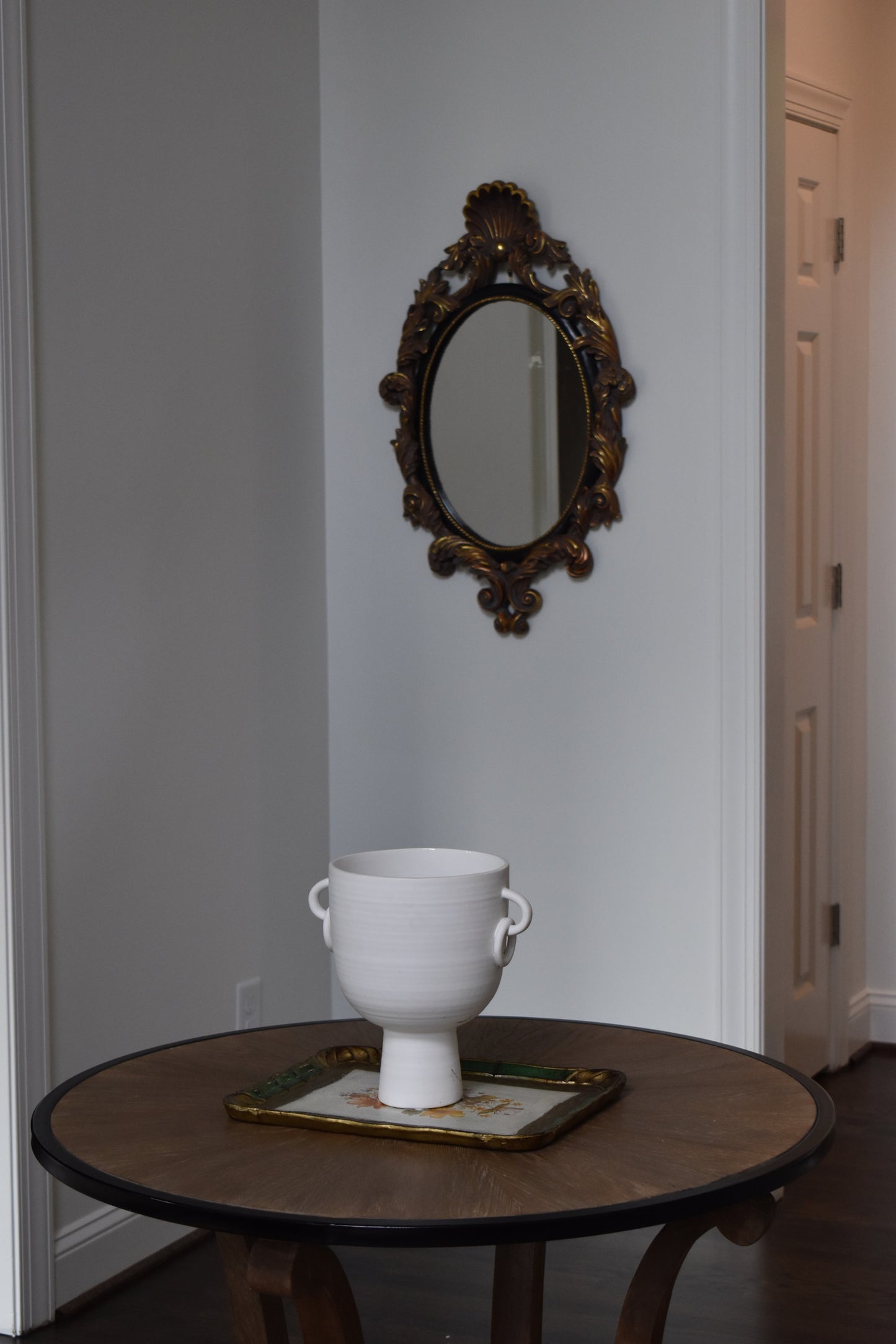 Victorian Carved Gold Mirror
