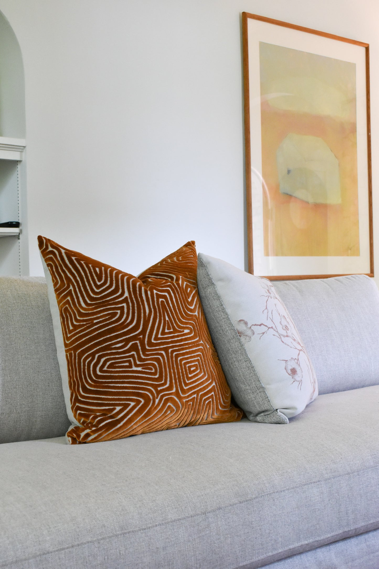 Vivienne Rose 22x22 pillow