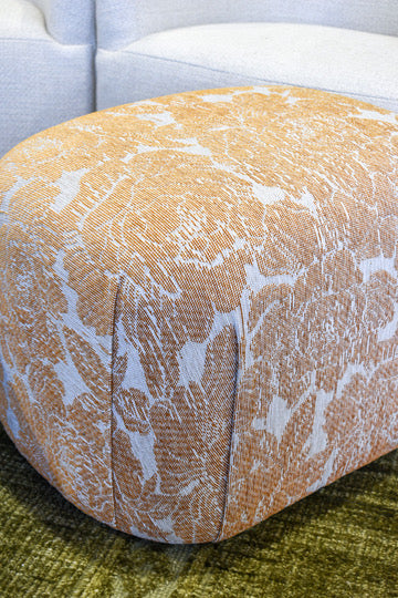 Astor Ottoman - Rosalie Gold