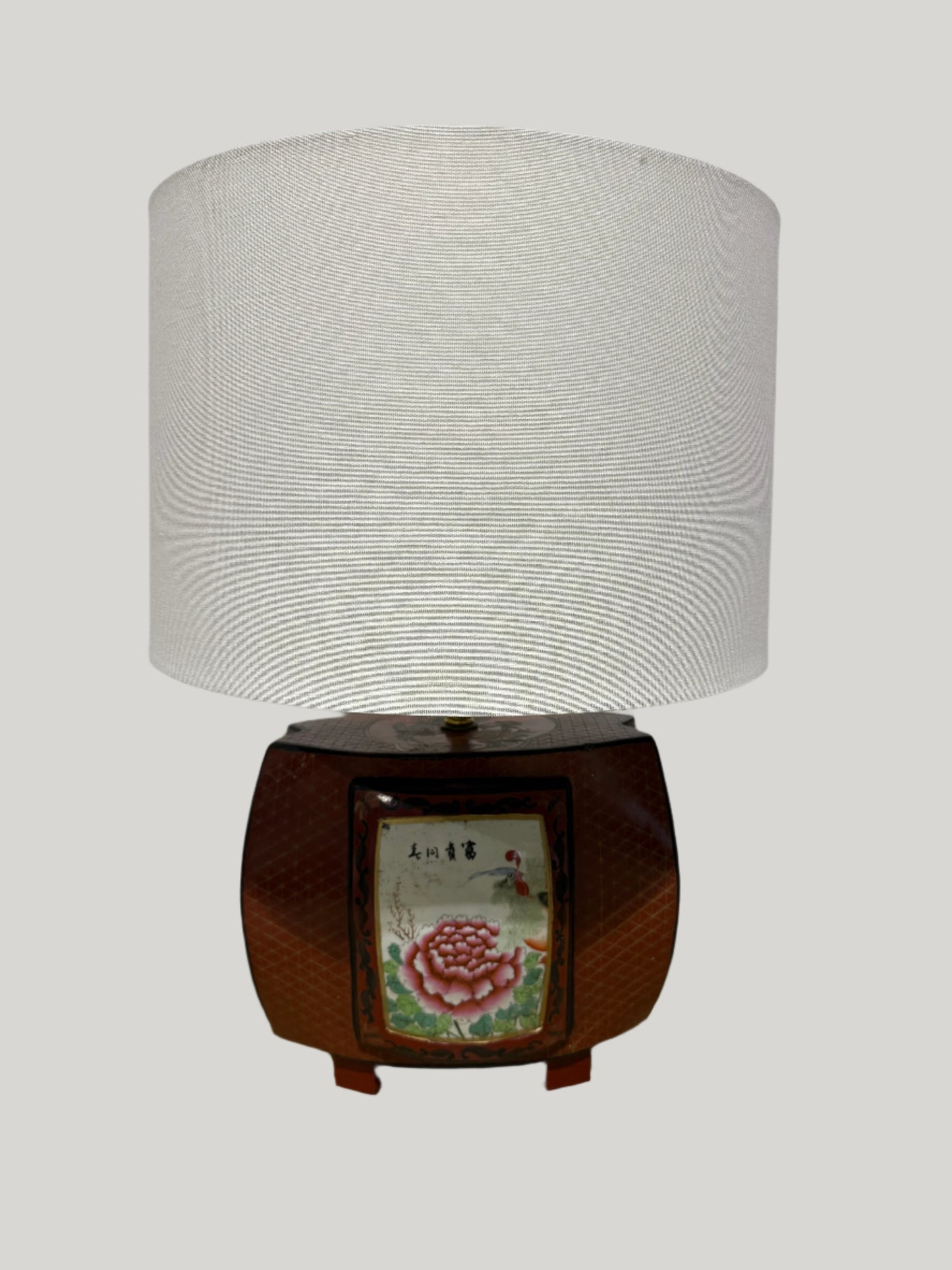 Chinese Lacquer Lamp