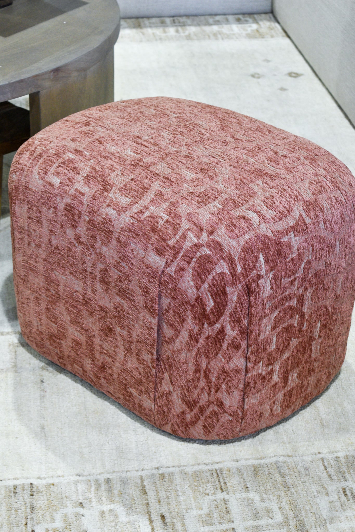 Astor Ottoman - Pablo Rose