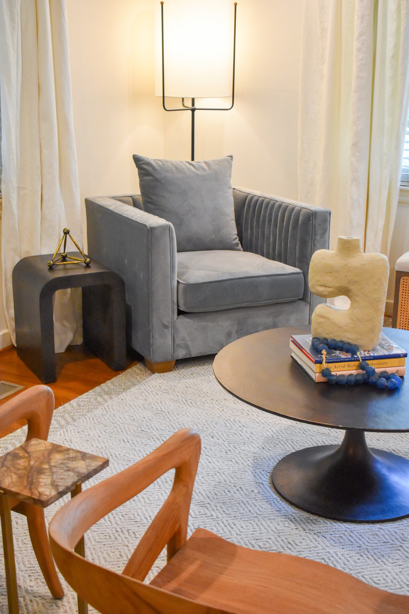 Blake Occasional Chair Powder Grey