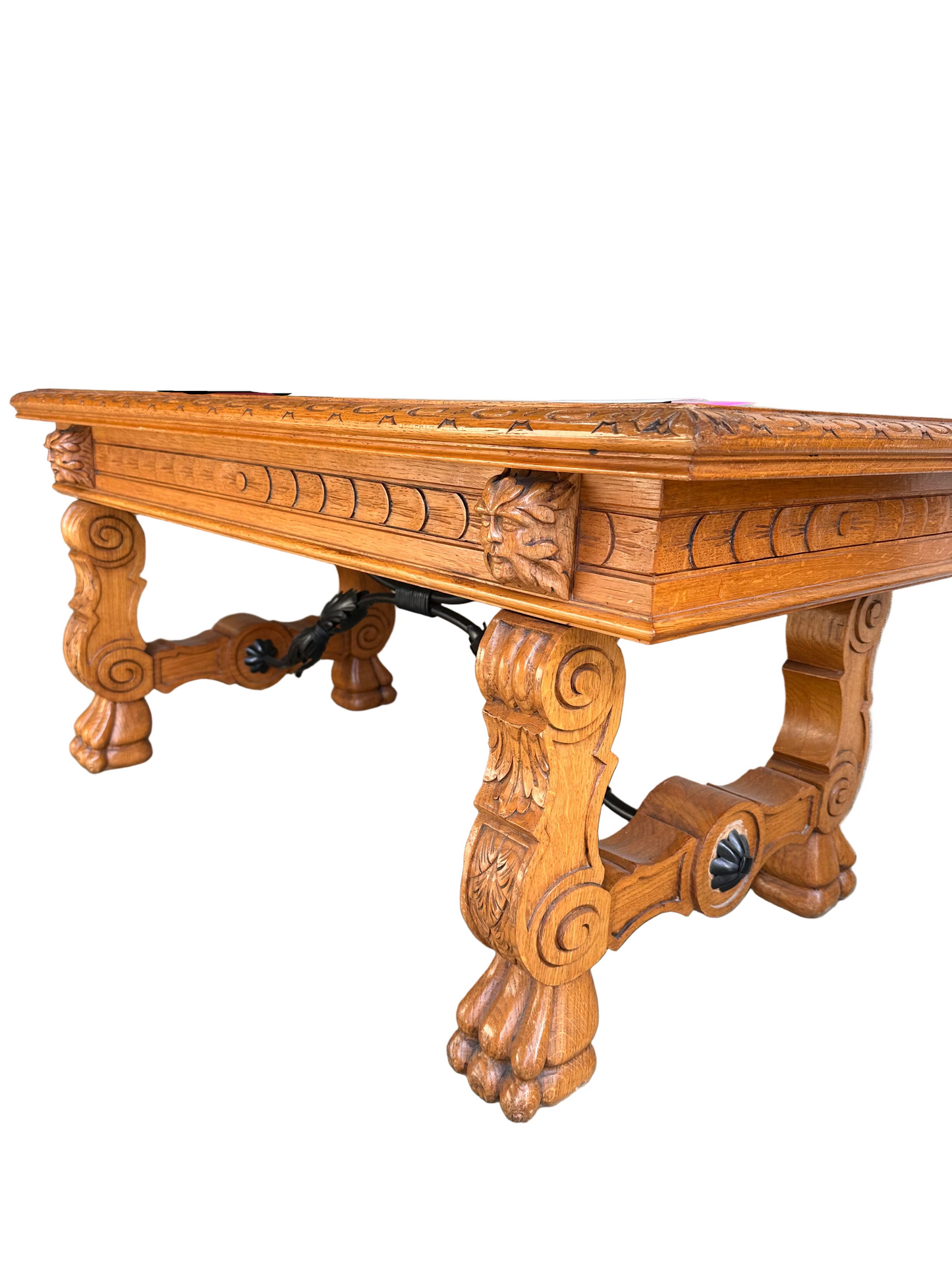 Antique Carved Coffee Table
