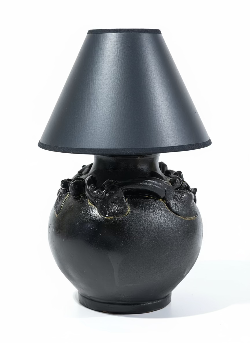 Vintage Small Black Lamp