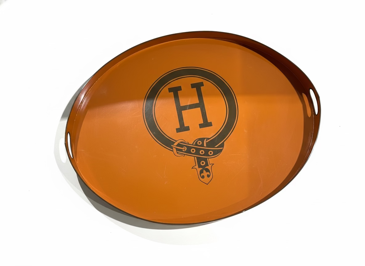 Tole Tray H Orange