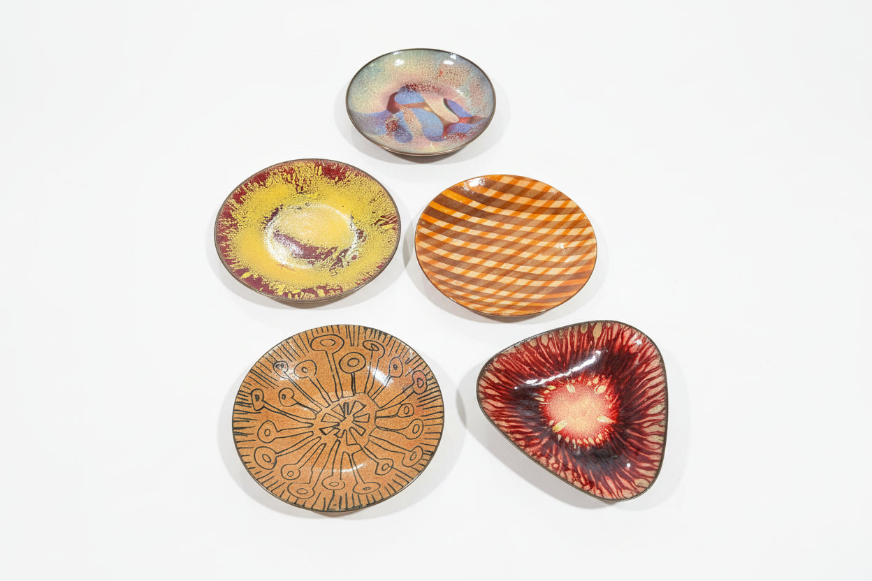 Enamel Copper Dishes