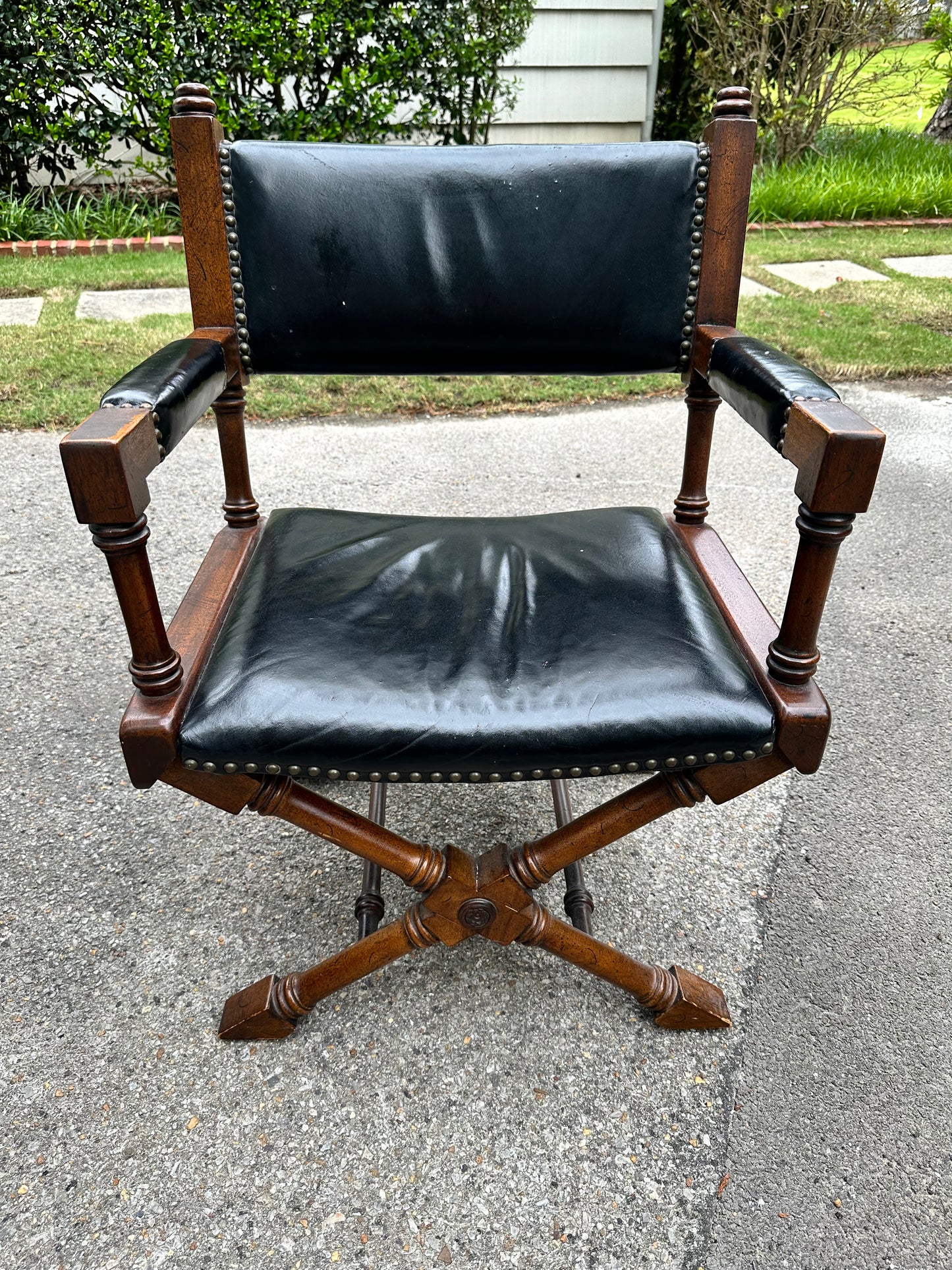 Vintage Style Campaign style chair 1970's